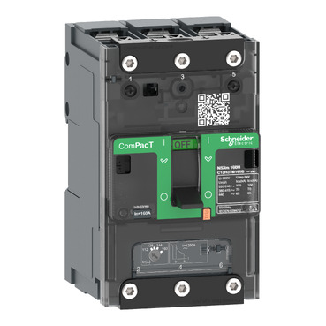 Schneider C11B3TM016B | Circuit breaker, ComPacT NSXm 63B, 25kA/415VAC, 3 poles, TMD trip unit 16A, lugs/busbars