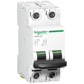 Schneider A9N61526| miniature circuit breaker - C60H - 2 poles - 6 A - C curve