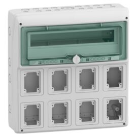 Schneider 13182 | Kaedra - for power outlet - 8 openings - 1 x 18 modules