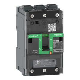 Schneider C11E3TM063L | circuit breaker ComPacT NSXm E (16 kA at 415 VAC). 3P 3d. 63 A rating TMD trip unit. EverLink connectors