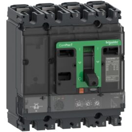 Schneider C10B42D040 | Circuit breaker ComPacT NSX100B, 25kA at 415VAC, MicroLogic 2.2 trip unit 40A, 4 poles 4d