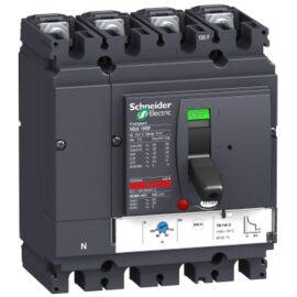 Schneider LV429642 Compact | circuit breaker ComPact NSX100F, 36 kA at 415 VAC, TMD trip unit 63 A, 4 poles 3d