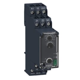 Schneider RE22R1ACMR | Modular timing relay, 8 A, 0.05 s…300 h, 1 CO, on delay and off delay, 24...240 V AC/DC