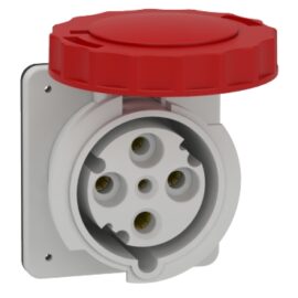 Schneider 81682 | PratiKa industrial socket - 63 A - 3P + E - 380...415 V AC - IP67