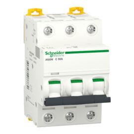 Schneider A9K24350 | Miniature circuit-breaker, Acti9 iK60N, 3P, 50 A, C curve, 6000 A (IEC 60898-1)