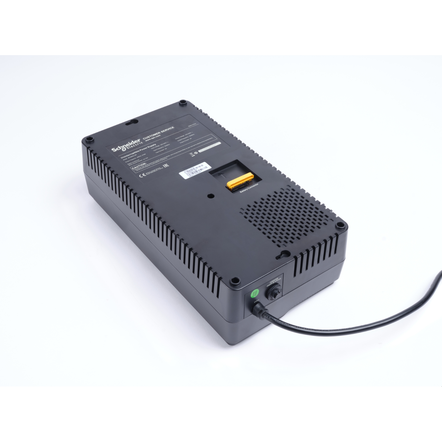 Schneider BVS650I-GR Ups | SE Easy UPS, 650VA, Floor/Wall Mount, 230V, 4x CEE 7/3 Schuko outlets, AVR