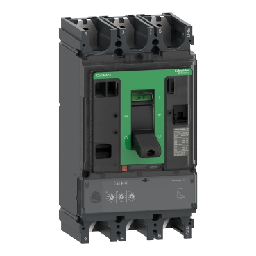 Schneider C40N32D250 | Circuit breaker, ComPacT NSX400N, 50kA/415VAC, 3 poles, MicroLogic 2.3 trip unit 250A