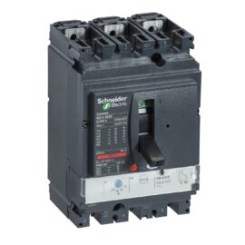 Schneider LV430671 | circuit breaker ComPact NSX160H, 70 kA at 415 VAC, TMD trip unit 125 A, 3 poles 3d