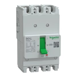 Schneider G12F3F32 | Circuit breaker, GoPact MCCB 125, 3 poles, 30kA at 415VAC, 32A rating, TMD trip unit, fixed thermal protection