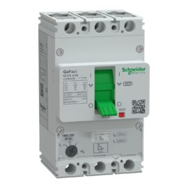 Schneider G20B3A200 | Circuit breaker, GoPact MCCB 200, 3 poles, 25kA at 415VAC, 200A rating, TMD trip unit, adjustable thermal protection
