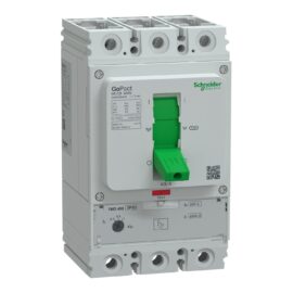 Schneider G40N3A400 | Circuit breaker, GoPact MCCB 400, 3 poles, 50kA at 415VAC, 400A rating, TMD trip unit, adjustable thermal protection