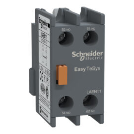 Schneider LAEN11 | Auxiliary contact block, EasyPact TVS, 1NO+1NC