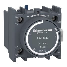 Schneider LAETSD | Time delay block, EasyPact TVS, on delay, 1 NO + 1 NC