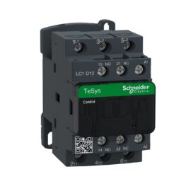 Schneider LC1D12F7 Contactor | TeSys D contactor - 3P(3 NO) - AC-3 - <= 440 V 12 A - 110 V AC coil