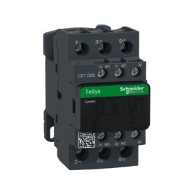 Schneider LC1D25B7 Contactor | TeSys D - 3P(3 NO) - AC-3 - <= 440 V 25 A - 24 V AC coil