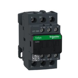 Schneider LC1D25F7 Contactor | TeSys D - 3P(3 NO) - AC-3 - <= 440 V 25 A - 110 V AC coil