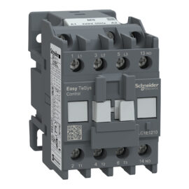 Schneider LC1E1210M5 | Contactor,Easy TeSys Control,LC1E,3P(3NO),AC-3,<=440V,12A,220V AC coil,50Hz,1NO auxiliary contact
