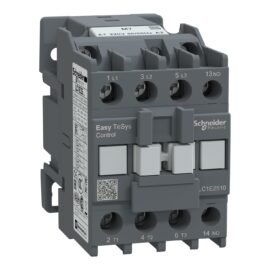 Schneider LC1E2510M7 | Contactor,Easy TeSys Control,LC1E,3P(3NO),AC-3,<=440V,25A,220V AC coil,50/60Hz,1NO auxiliary contact