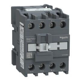 Schneider LC1E3801M5 | Contactor,EasyPact TVS,3P(3NO),AC-3,<=440V,38A,220V AC coil,50Hz,1NC auxiliary contact