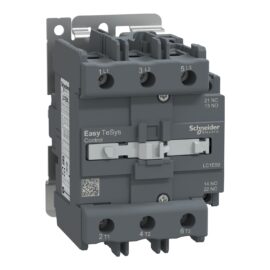 Schneider LC1E80M5 | Contactor,EasyPact TVS,3P(3NO),AC-3,<=440V,80A,220V AC coil,50Hz