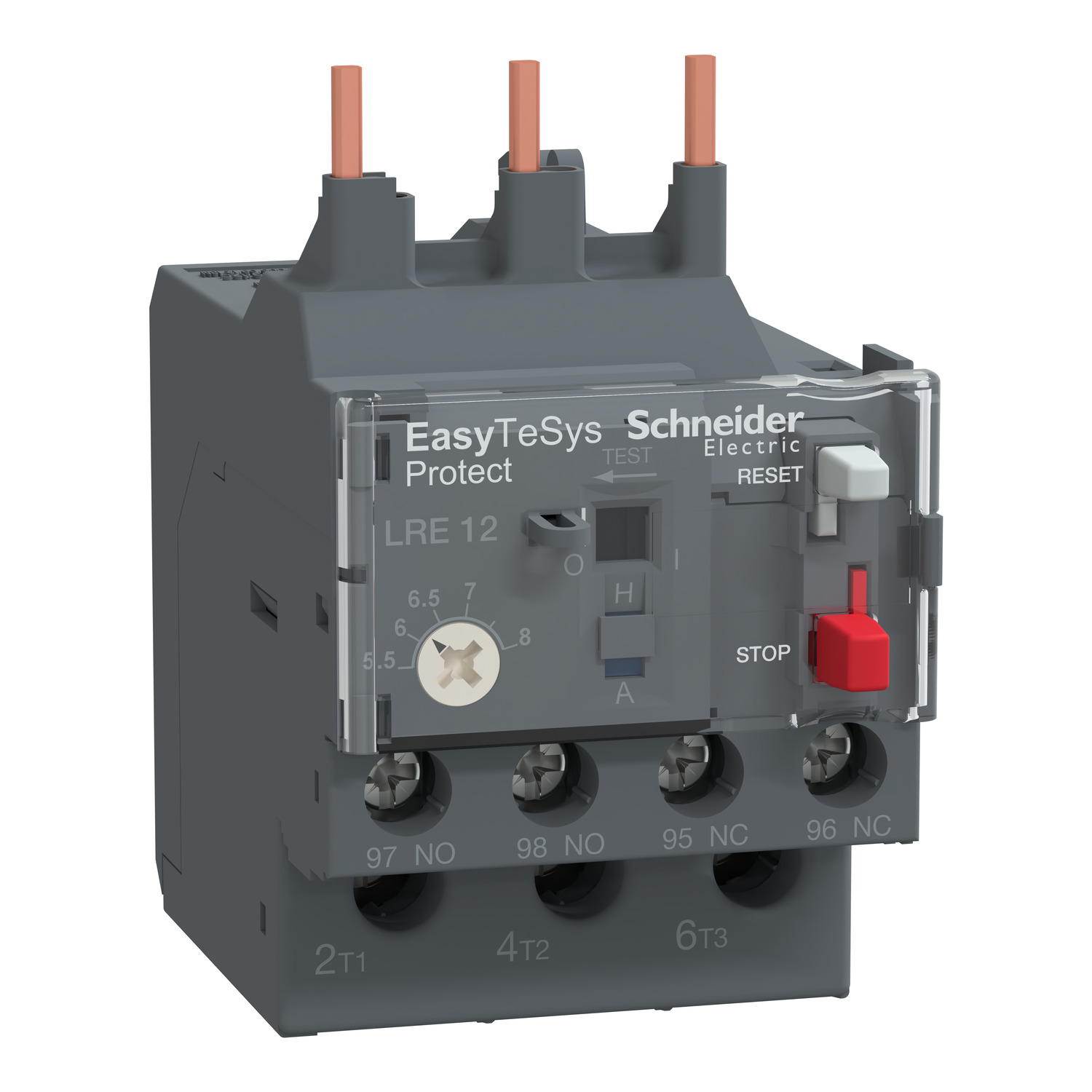 Schneider LRE12 | Thermal overload relay,EasyPact TVS,5.5...8A,class 10A