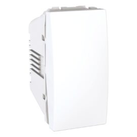 Schneider MGU3.101T.18 | Unica - rocker switch - 1-way - 10 AX 250 VAC - 1 m - white