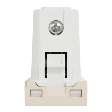 Schneider NU302044 | Socket outlet, New Unica, 2P, 16A, Euroamerican, beige