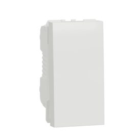 Schneider NU310318SC  | Switch, New Unica, 2-way, 10A, 1 module, white