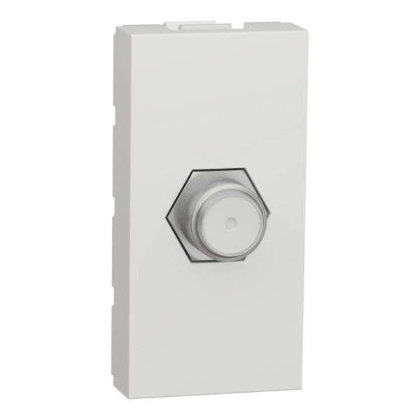 Schneider NU346818 | TV socket, New Unica, mechanism, 1 module, F-Type ...