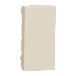 Schneider NU986544 | Blind cover, New Unica, 1 module, beige