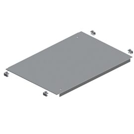 Schneider NSYEC66 | Plain cable gland plate, PanelSeT SFN, PanelSeT SF, for electrical enclosure W600 D600mm, fixed by clips