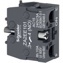 Schneider ZA2EE101 Harmony | Single contact block for head Ø22, 1 NO