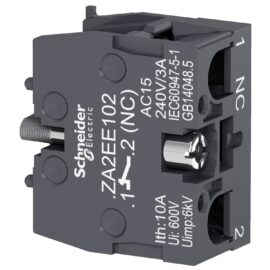Schneider ZA2EE102 Harmony | Single contact block for head Ø22, 1 NC