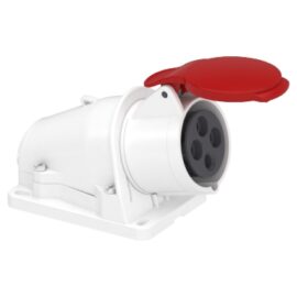 Schneider PKF16W434 | PratiKa socket - screw - angled - 16A - 3P + E - 380...415 V AC - wall