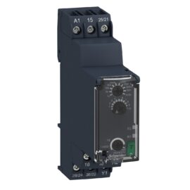 Schneider RE22R2ACMR | Modular timing relay, 8 A, 0.05 s…300 h, 2 CO, on delay and off delay, 24...240 V AC/DC