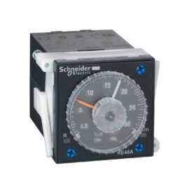 Schneider RE48ACV12MW | Asymmetrical flashing relay - 0.02 s..300 h - 24..240 V AC - 2 OC