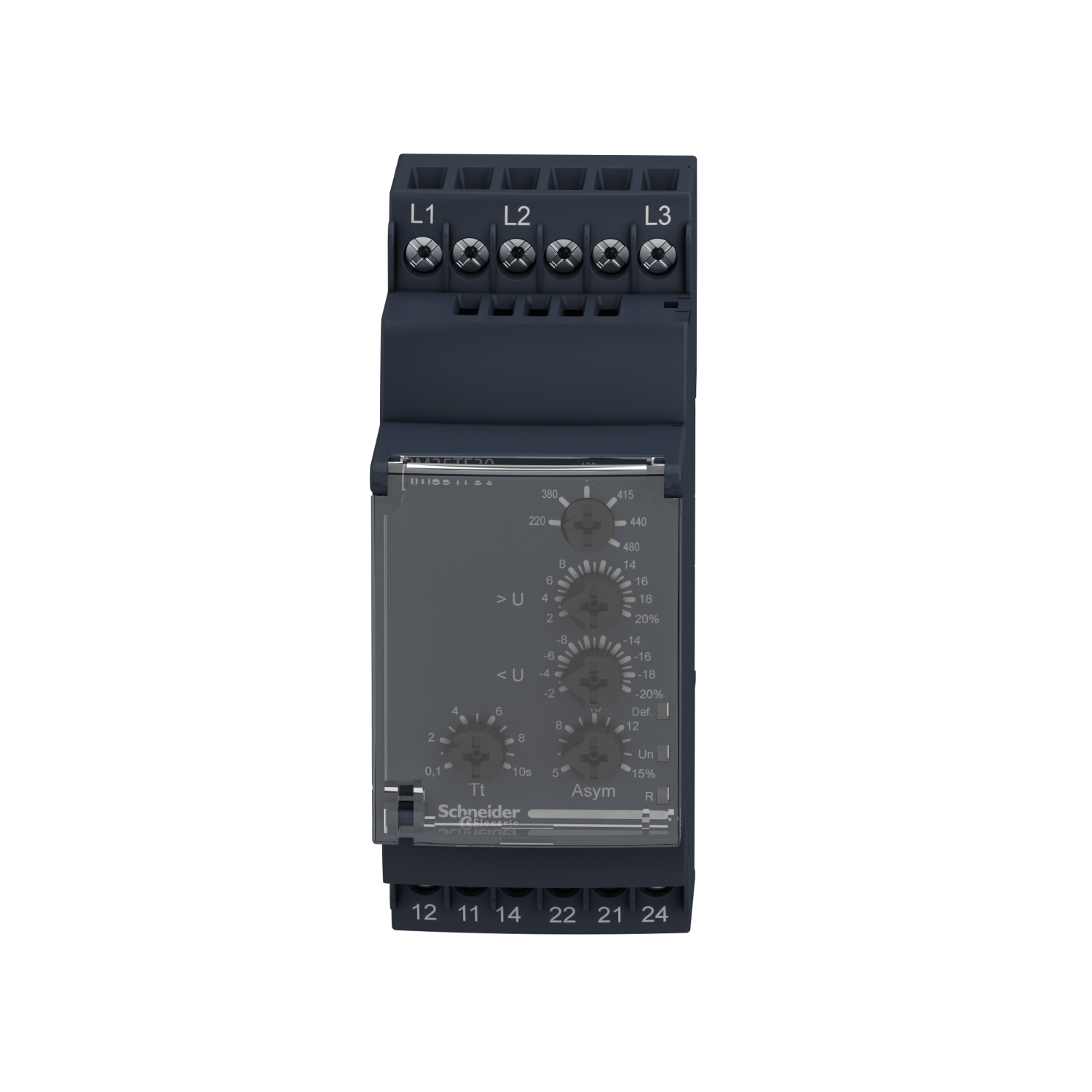 Schneider RM35UB3N30 | Voltage control relay RM35-U - range 114..329 V AC