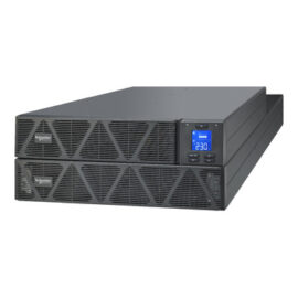 Schneider SRVS10KRI UPS | Easy UPS 1 Ph On-Line, 10kVA/10kW, Rackmount 4U, 230V, 1x Hard wire 3-wire(1P+N+E) outlet, Intelligent Card Slot, LCD, W/O rail kit