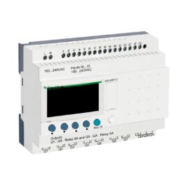 Schneider SR3B261FU | modular smart relay Zelio Logic - 26 I O - 100..240 V AC - clock - display