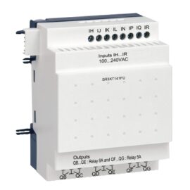 Schneider SR3XT141FU | discrete I/O extension module - 14 I O - 100..240 V AC - for Zelio Logic