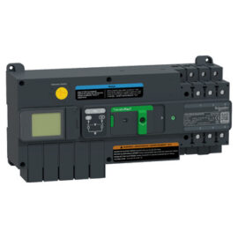Schneider TA10D3L0504TPE | active automatic transfer switch, TransferPacT Active automatic, 50A, 3P, LCD, frame 100A