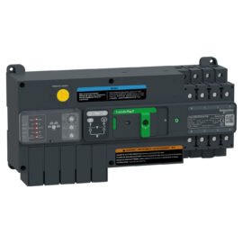 Schneider TA10D4S0504TPE | automatic transfer switch, TransferPacT automatic, 50A, 4P, rotary, frame 100A