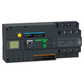 Schneider TA16D3L1254TPE | active automatic transfer switch, TransferPacT Active automatic, 125A, 3P, LCD, frame 160A