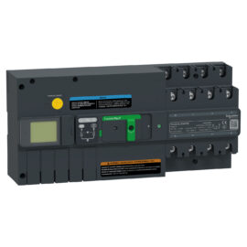 Schneider TA16D4L1604TPE | active automatic transfer switch, TransferPacT Active automatic, 160A, 4P, LCD, frame 160A