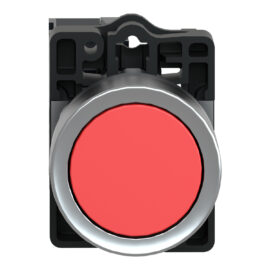 Schneider XA2EH042 Harmony | Round red push-button Ø 22 -push push - 1NO