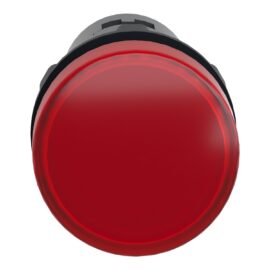 Schneider XA2EVM4LC Harmony | Pilot light, plastic, red, Ø 22 mm, with integral LED, 220…230V AC, Anti-interference