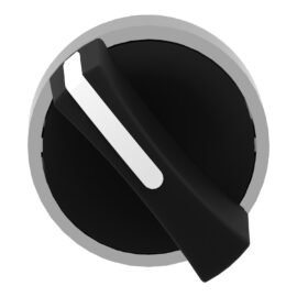 Schneider ZB4BD4 | Selector switch head, metal, black, Ø22, 2 positions, spring return from right to left