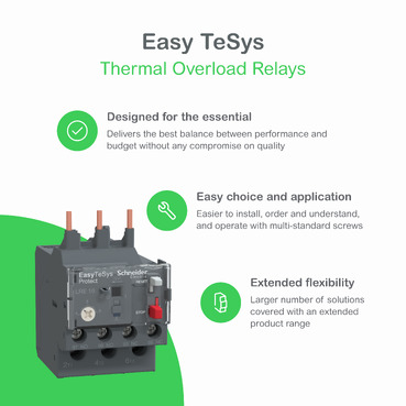 Schneider LRE35 | Thermal overload relay,Easy TeSys Protect,30...38A,class 10A