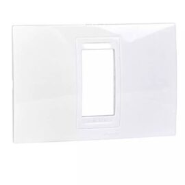Schneider MGU4.101.18 | Unica Allegro - cover frame - 1 module - white