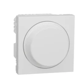 Schneider Nu351418 | New Unica - dimmer - rotary push type - white